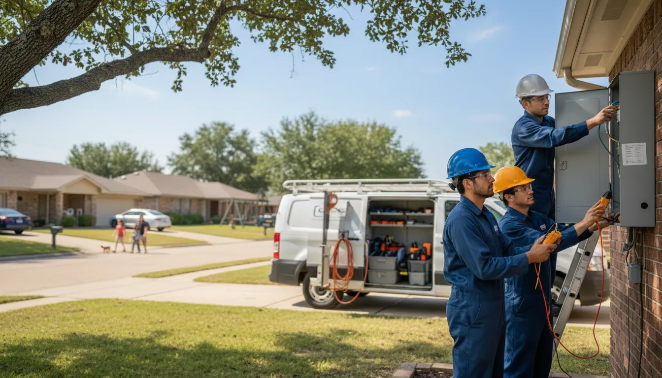 Certified electrician providing emergency electrical services in Bronston, KY